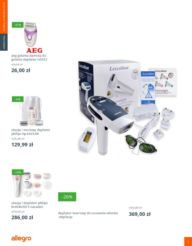 Gazetka promocyjna Allegro str. 5