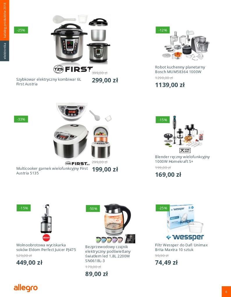 Gazetka promocyjna Allegro str. 6
